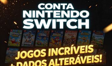 Conta Nintendo Switch permanente| 17 Jogos Digitais | GTA, RE4, Hogwarts e +