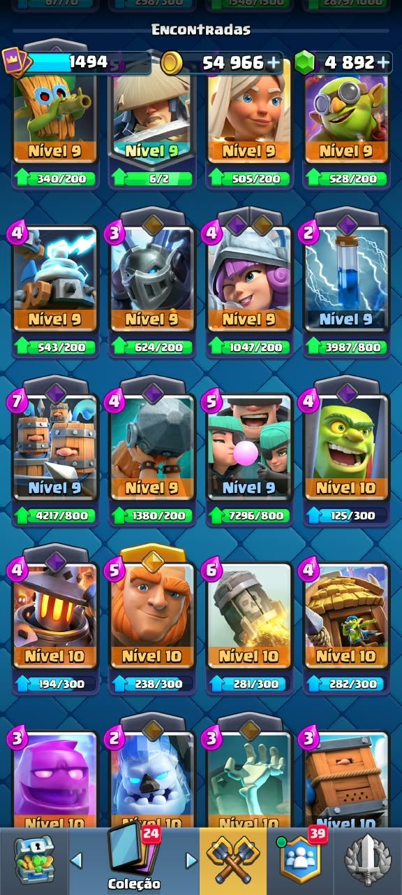 [CONTA GEMADA] CLASH ROYALE | SELO 8 ANOS | 10K DE TROFÉUS