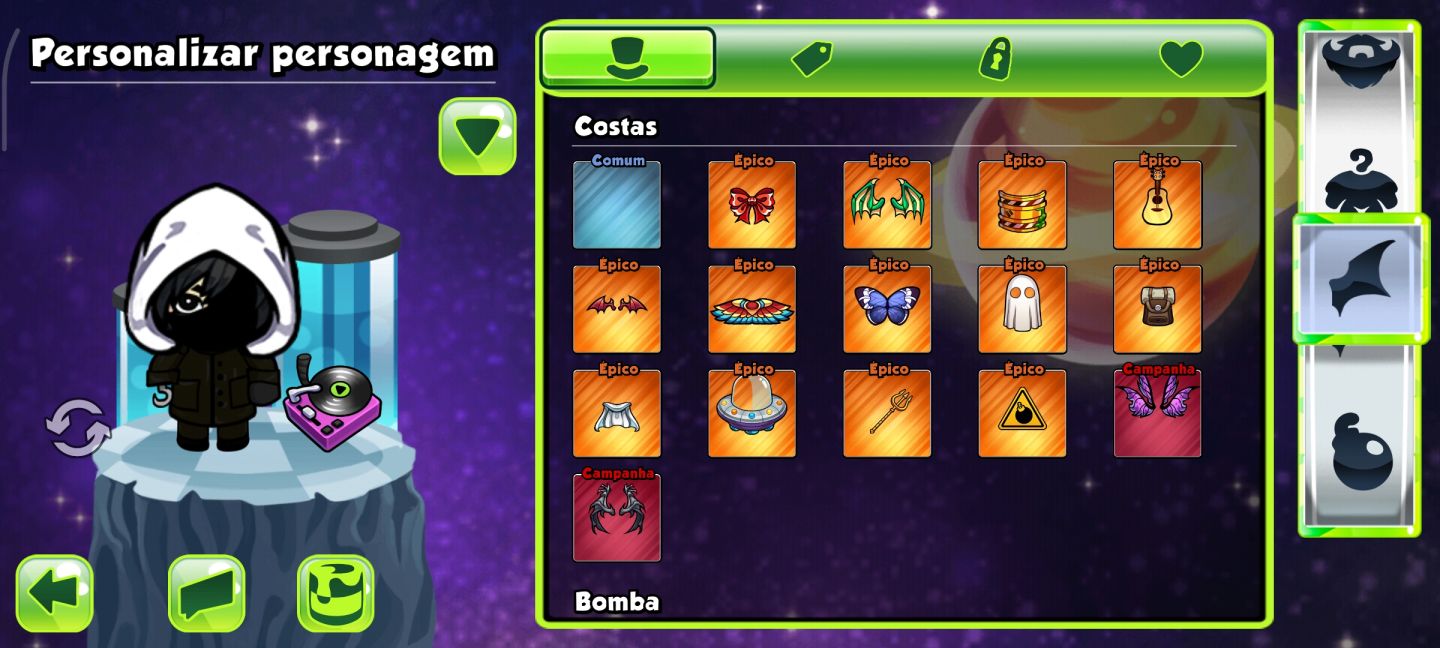 Chapéu de YT EXCLUSIVO! Conta de Bomber friends Rara, Nível 13