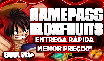 [PROMOÇÃO] GAMEPASSES DE BLOX FRUITS, FRUTAS PERMANENTES ROBLOX GIFT