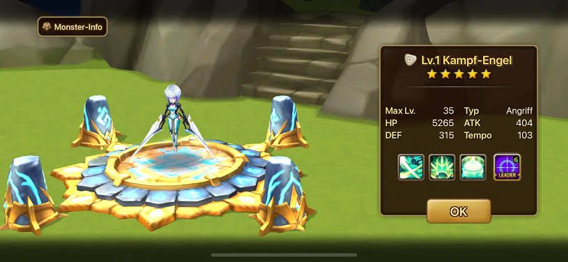 Anjo de Batalha - Starter com Summonada