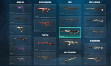 Conta valorant 2 vandal e skin de faca