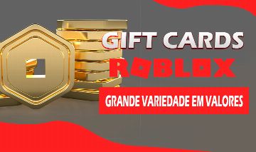 (ROBUX) GIFT CARDS ROBLOX - códigos c/ - Roblox - Robux - GGMAX