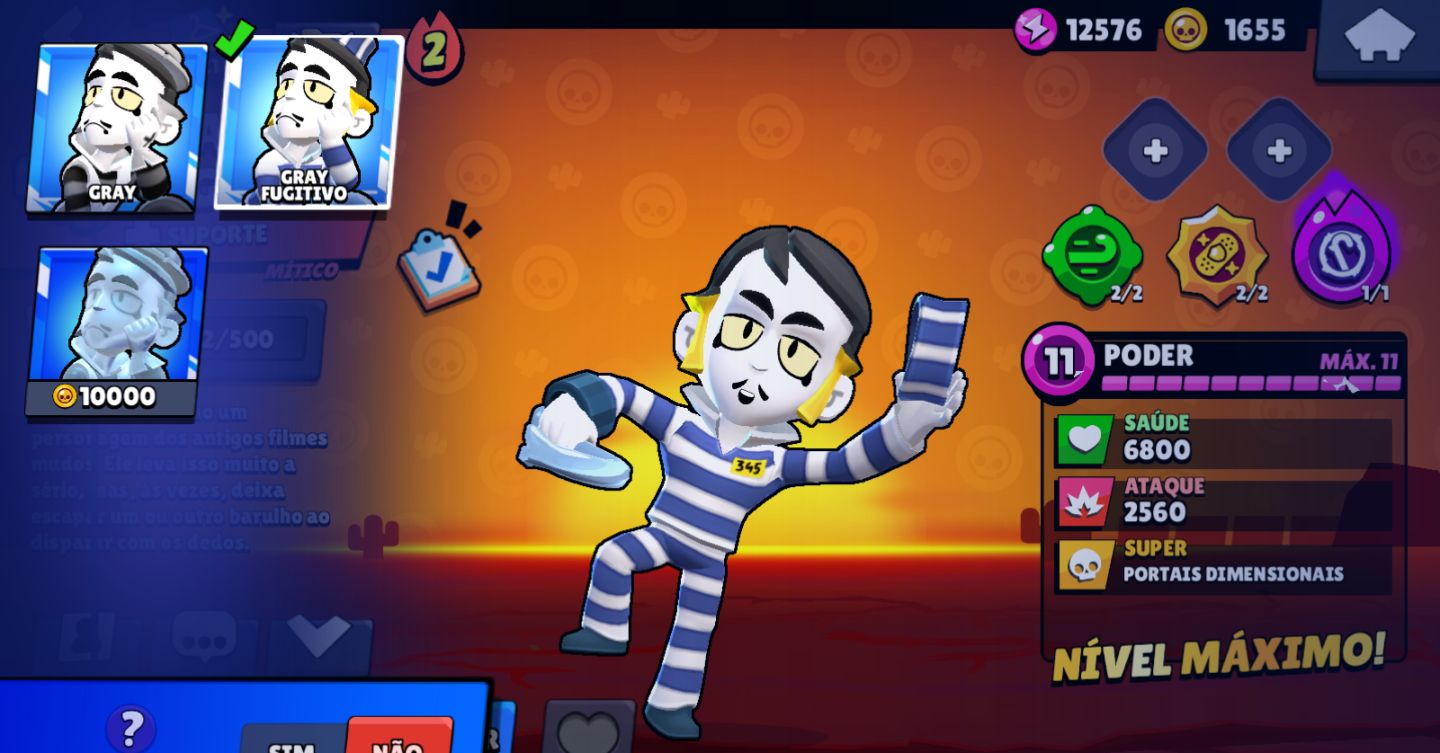 BRAWL STARS | 96 BRAWLERS | SIRIUS + KAZE | 11 LENDÁRIOS