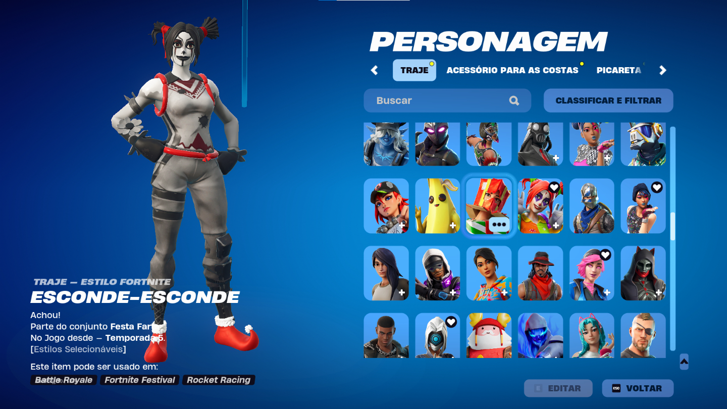 CONTA FORNITE RARA (OLHA DESCRIÇÃO)