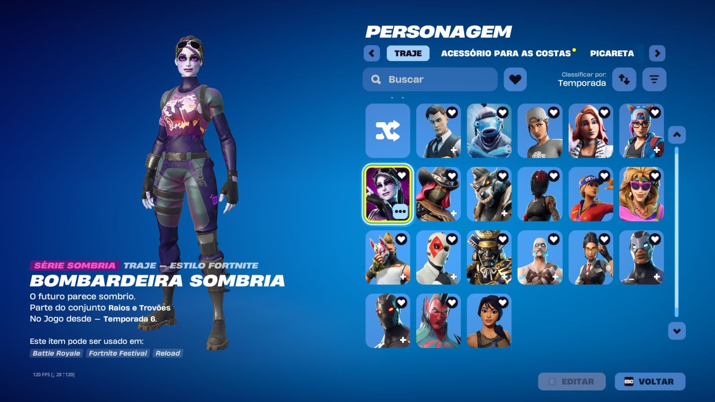 CONTA FORTNITE RARA OMEGA +70 SKINS + 51 PICARETAS | CONTA COM SKINS ANTIGAS