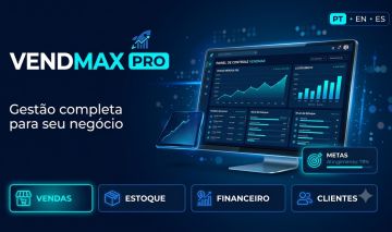 VENDMAX PRO | Gestão de Vendas, Estoque, Lucro e Finanças