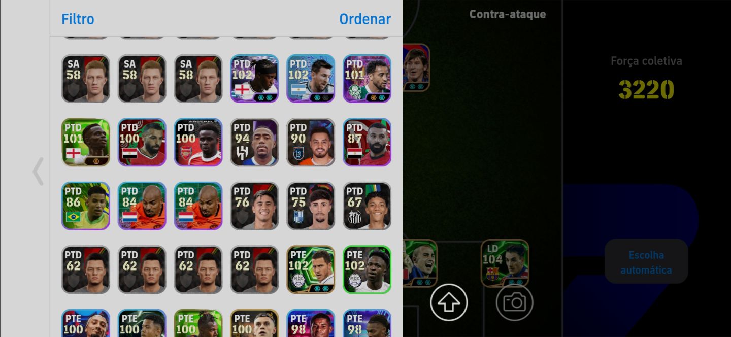 CONTA EFOOTBALL RARA! NEY E MESSI DO PACK + AGUERO BLITZ + BATISTUTA E++!