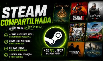 Steam compatilhada
