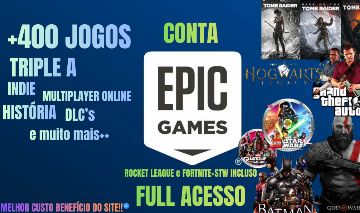 CONTA FULL ACESSO | EPIC GAMES | - Epic Games - GGMAX