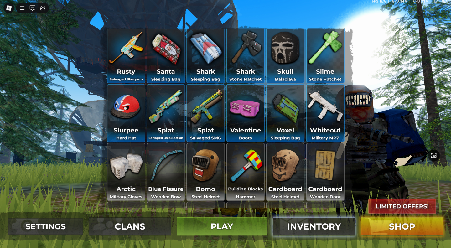 CONTA RARA FALLEN SURVIVAL + GAMEPASSES + BUNDLES EXCLUSIVAS!