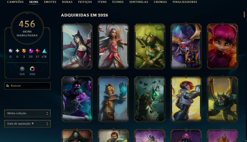 CONTA LOL + VALORANT