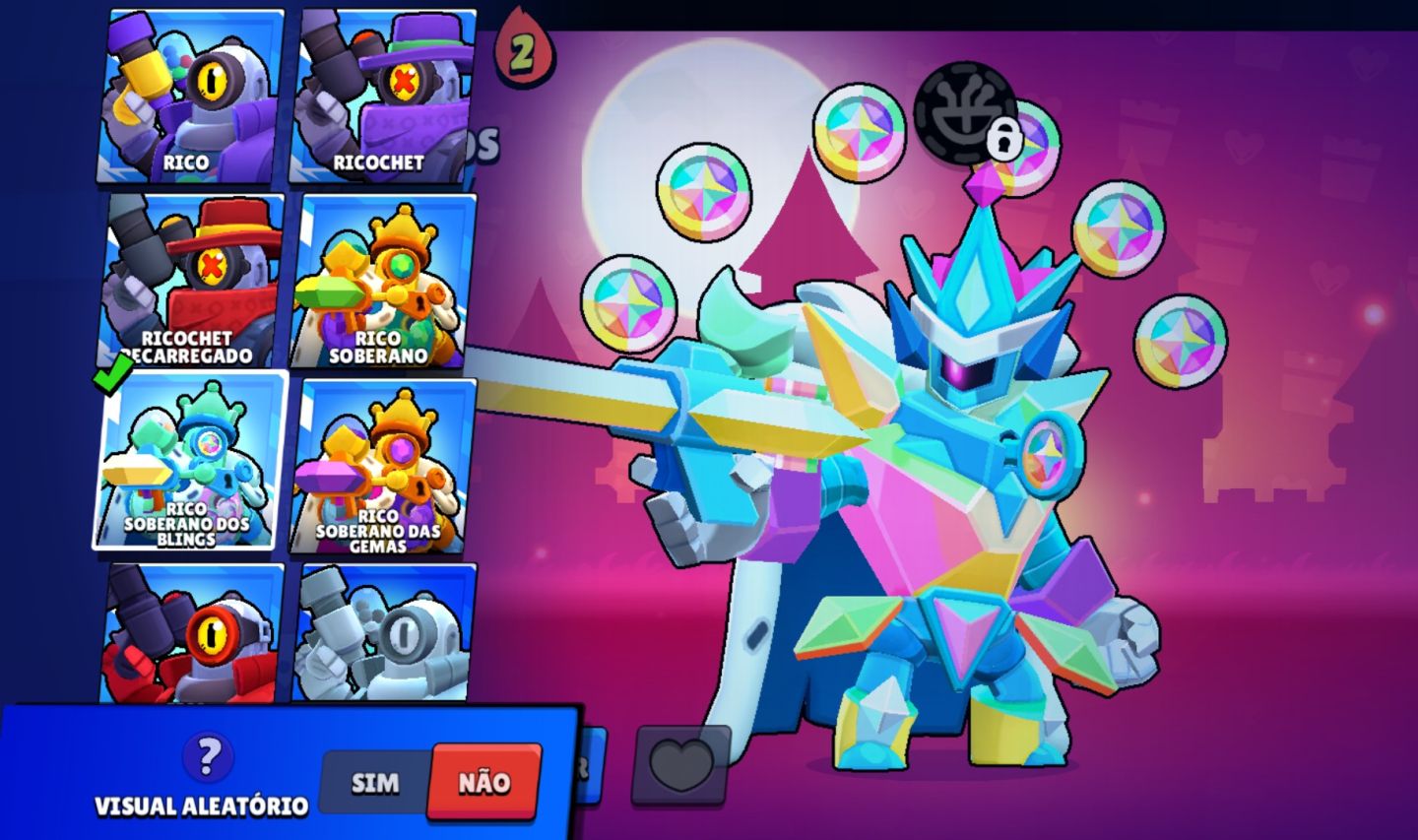 Conta Brawl stars 65k troféus (2019)