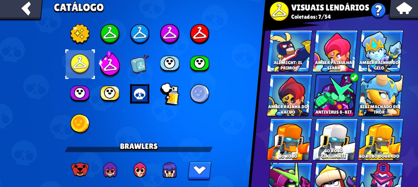 CONTA DE BRAWL STARS 38K DE TROFÉUS 93 BRAWLERS