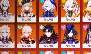 CONTA GENSHIN IMPACT AR59 MUITA COISA PARA FAZER AINDA// cheio de personagens
