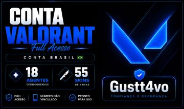 Conta Valorant | 55 Skins | Forsaken Vandal, Lycan's Bane | Entrega Automática