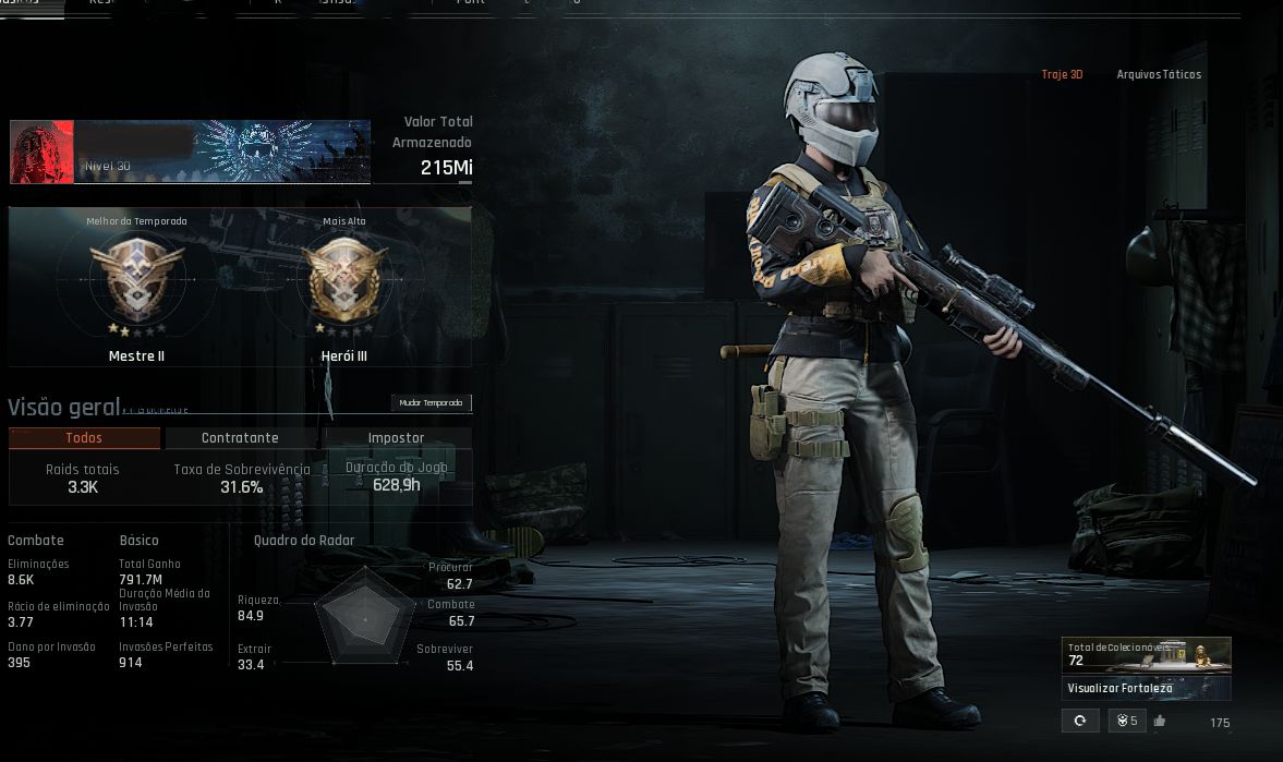 Quer jogar com os amigos T7 e T6 capa branco? Essa conta te dará esse prazer.