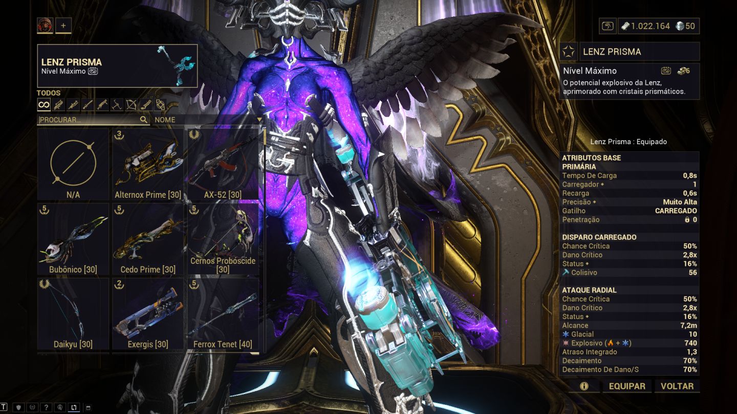 CONTA WARFRAME MR 24