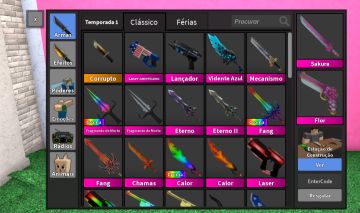 FACAS MM2 SAKURA SET / SNOW SET / HARV + ICEP / SOULS SET + OUTRAS (TUDO JUNTO)