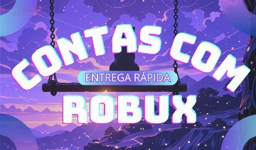 CONTAS COM ROBUX - COM O MENOR PREÇO!