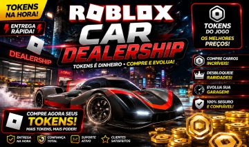 Tokens Car Dealership Roblox - Compre Tokens e Turbine Sua Garagem