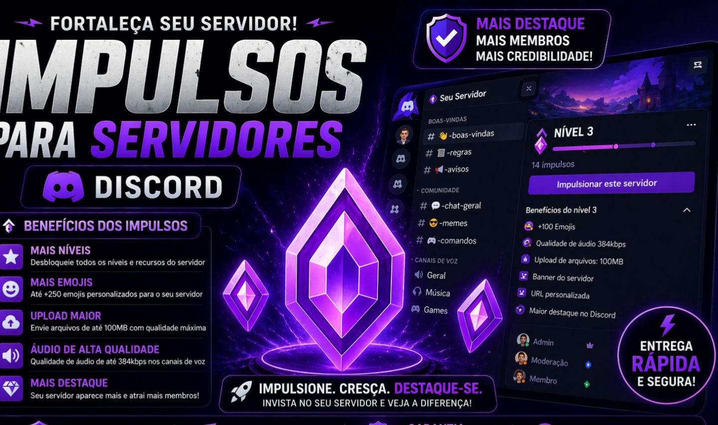 14x Booster servidor