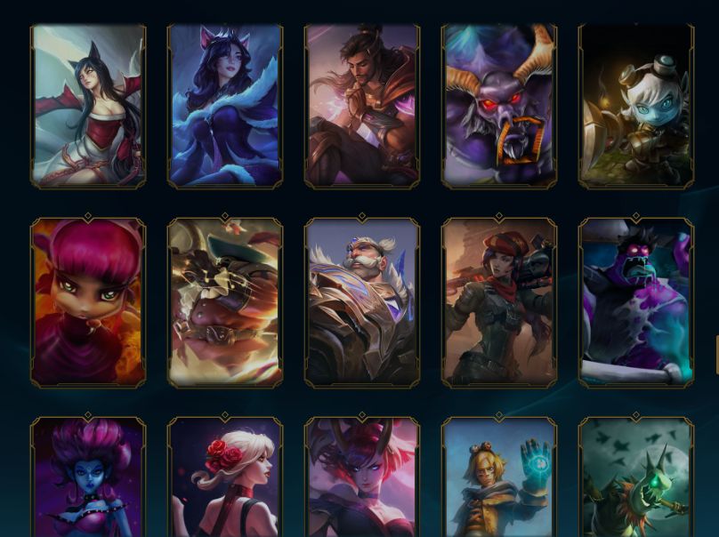 Conta de LoL Skin LeBlanc Lenda Ascendida Mitica e +17 Skins Lendárias