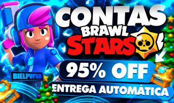 [SKINS RARAS] CONTA PROFISSIONAL BRAWL STARS - CONTAS FULL ACESSO PERMANENTE