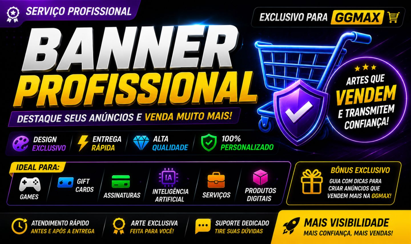 BANNER PROFISSIONAL PARA GGMAX IMPRESSIONE SEUS CLIENTES DESDE O PRIMEIRO CLIQUE