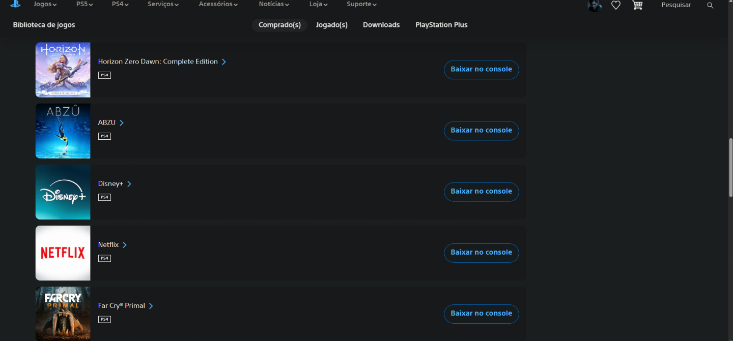 CONTA PSN - 21 JOGOS | LVL 240+ | 15 PLATINAS | TLOU2 + GOW + HORIZON...