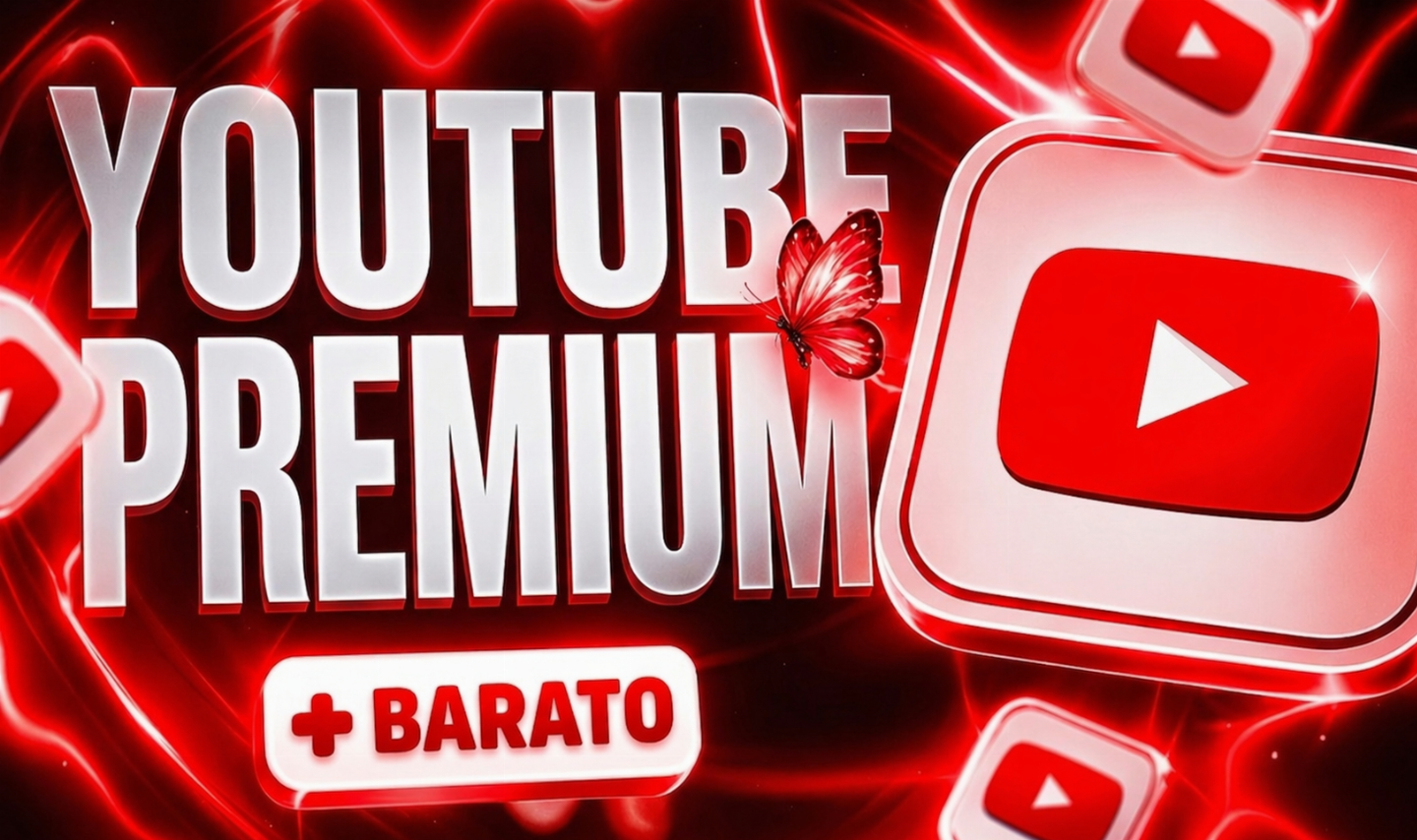 [MENOR PREÇO] YOUTUBE PREMIUM + MUSIC - PLANO MENSAL + BARATO!
