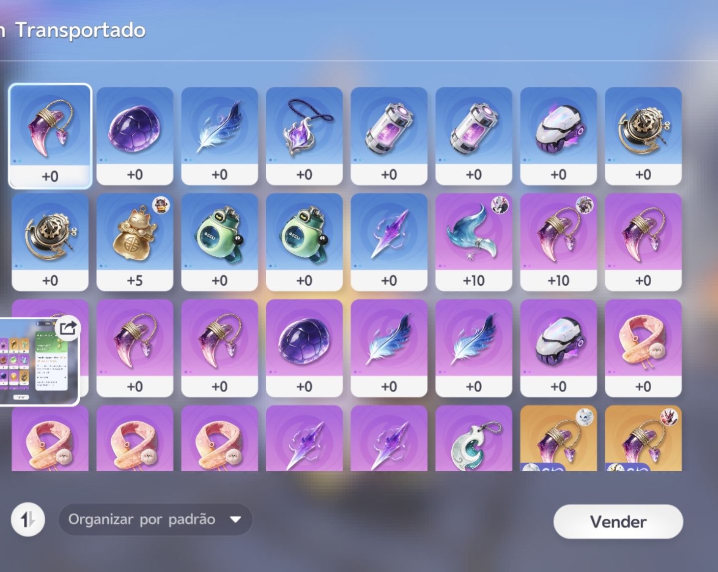 Conta end game lvl 62, 24 prismanas sentilantes