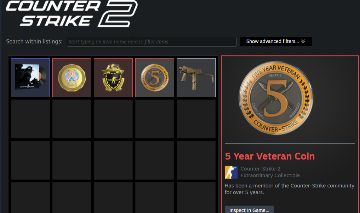 CONTA CS2 PRIME COM 3 MEDALHAS E PREMIER DISPONÍVEL - STEAM 13 ANOS!