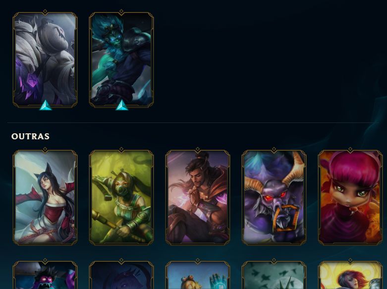 CONTA LOL ESMERALDA 4 DECAY DE MESTRE