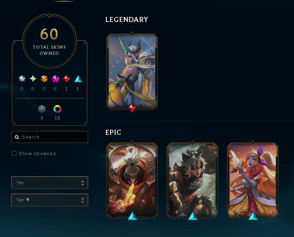Conta de Lol diamante 1 full acesso