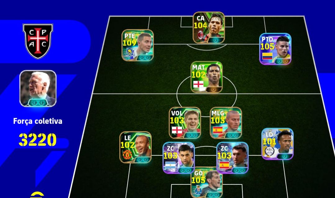 Conta efotball completinha 3220 vem