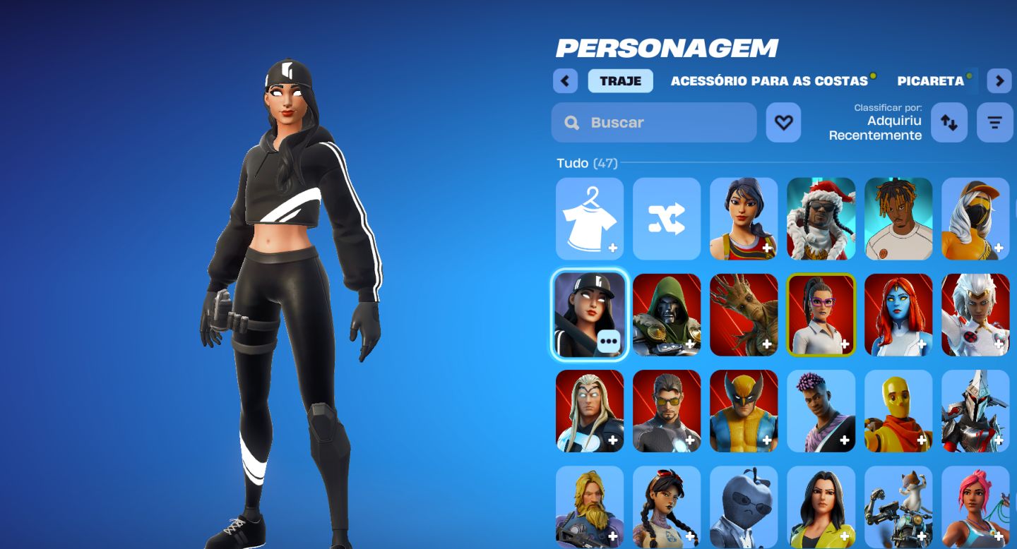 CONTA DE FORTNITE COM MUITAS SKINS