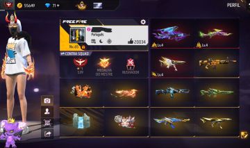 CONTA LEVEL 65 | 3 EVOLUTIVAS | BARBINHA | 27 PASSES | SEM E-MAIL DE REC