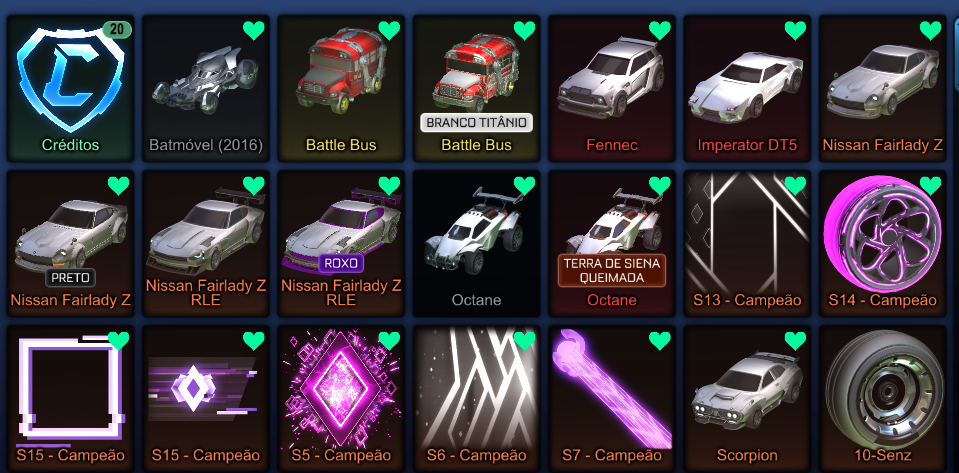 Conta Fortnite + Rocket League + Epic Games com muitas skins e jogos.