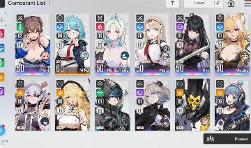 Chaos Zero Nightmare LV 52 - Heidemarie E0P1, Yuki E2, Rin E1 + 15 Recue Anchor