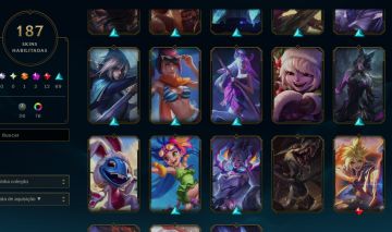 Conta com 187 skins e 78 cromas +