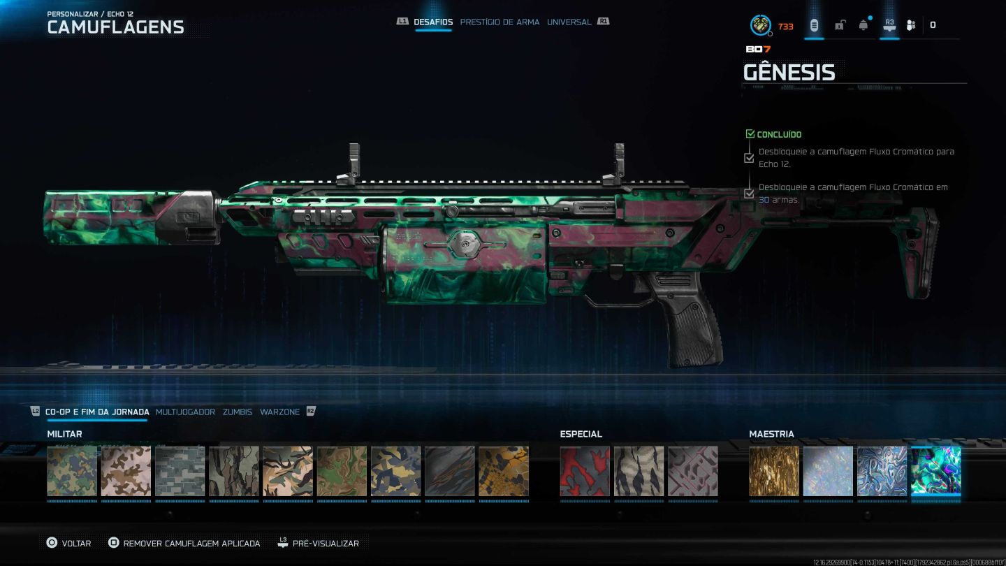 CONTA ENDGAME CALL OF DUTY: WARZONE / BO7 RANKED IRIDESCENTE