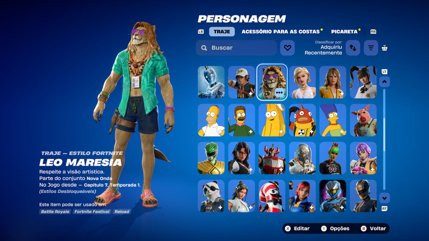 Conta Fortnite 74 Skins Barata