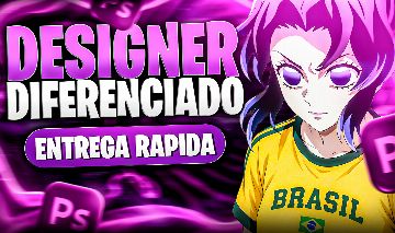 DESIGNER DIFERENCIADO ! ( THUMBNAILS, PERFIL, BANNERS, ANUNCIO, FLYERS E ETC )