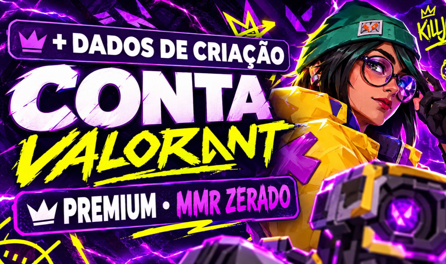 Conta Valorant Pronta para Competitivo, FULL ACESSO LVL20