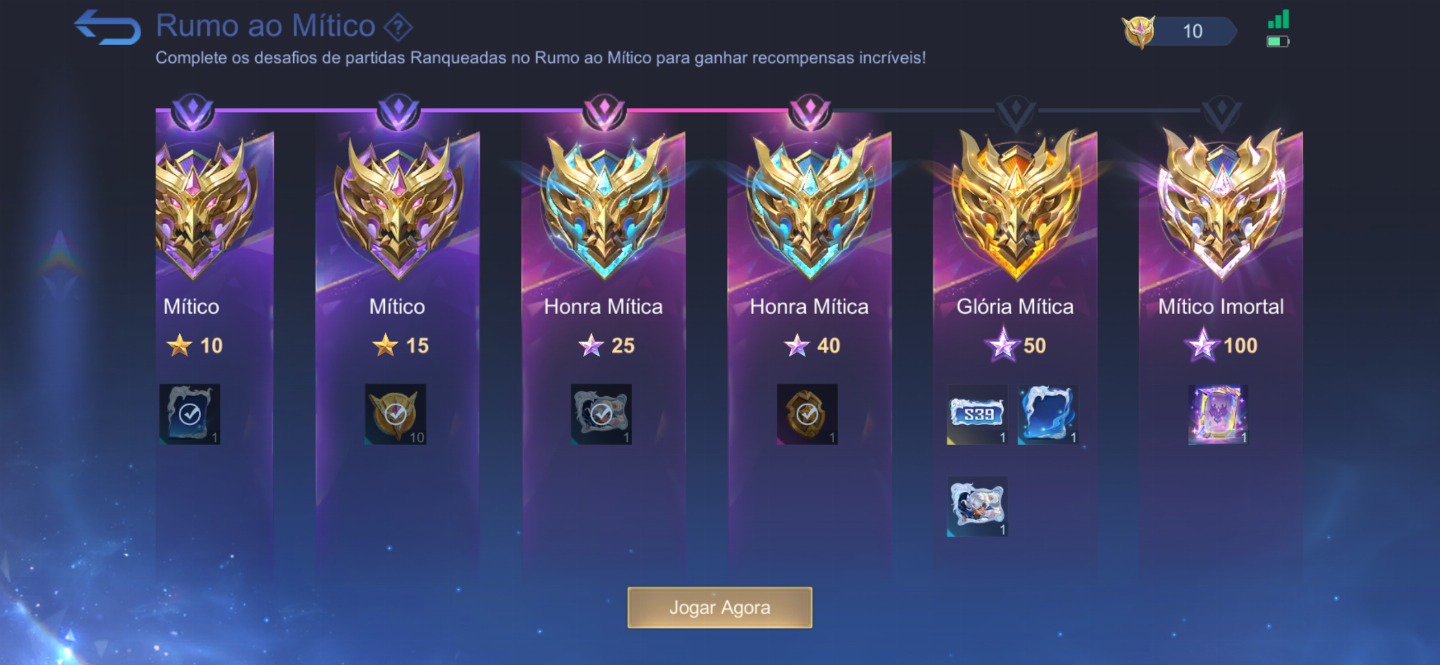 Conta Mobile Legends Alto Investimento passe e star ativos Skins Premium