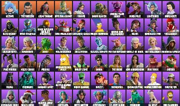Conta Fortnite INSANA 82 Skins | Simpsons, Doom Slayer, Superman + 12 Pagas