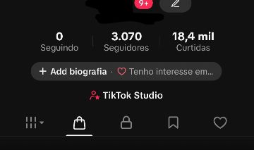 CONTA TIKTOK SHOP 3K SEGUIDORES [SEM DOCUMENTO]