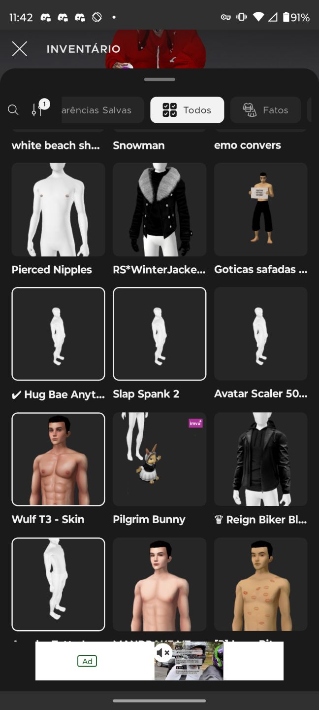 CONTA MASCULINA | VÁRIOS ITENS E ACESSÓRIOS | R$ 160 INVESTIDOS