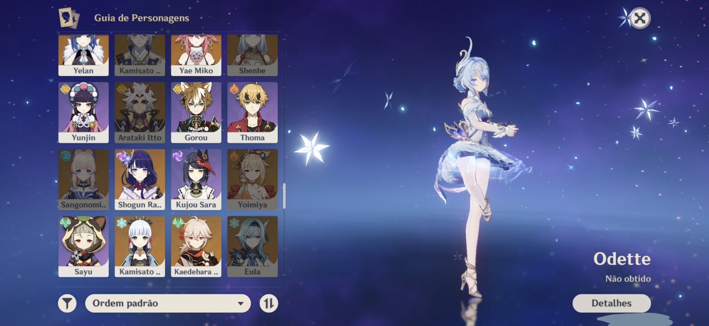 Genshin | 28 5 + 9 Armas 5 | Columbina, Zibai, Mavuika, Furina + Xiao C1